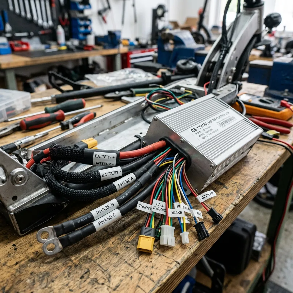 Schéma Zapojení Elektrokoloběžky: Návod a Tipy 1 Rozlišení mezi silovými a signálními kabely elektrokoloběžky